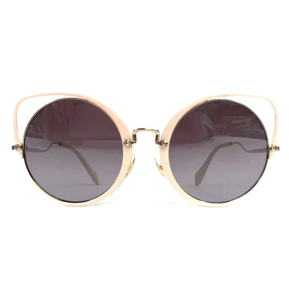 Miu Miu | Accessories | Miu Miu Sunglasses Smu5t 4ud85 Gold  display picture 3